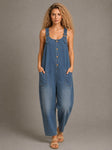 Lejla - Stylish Denim Jumpsuit With Pockets