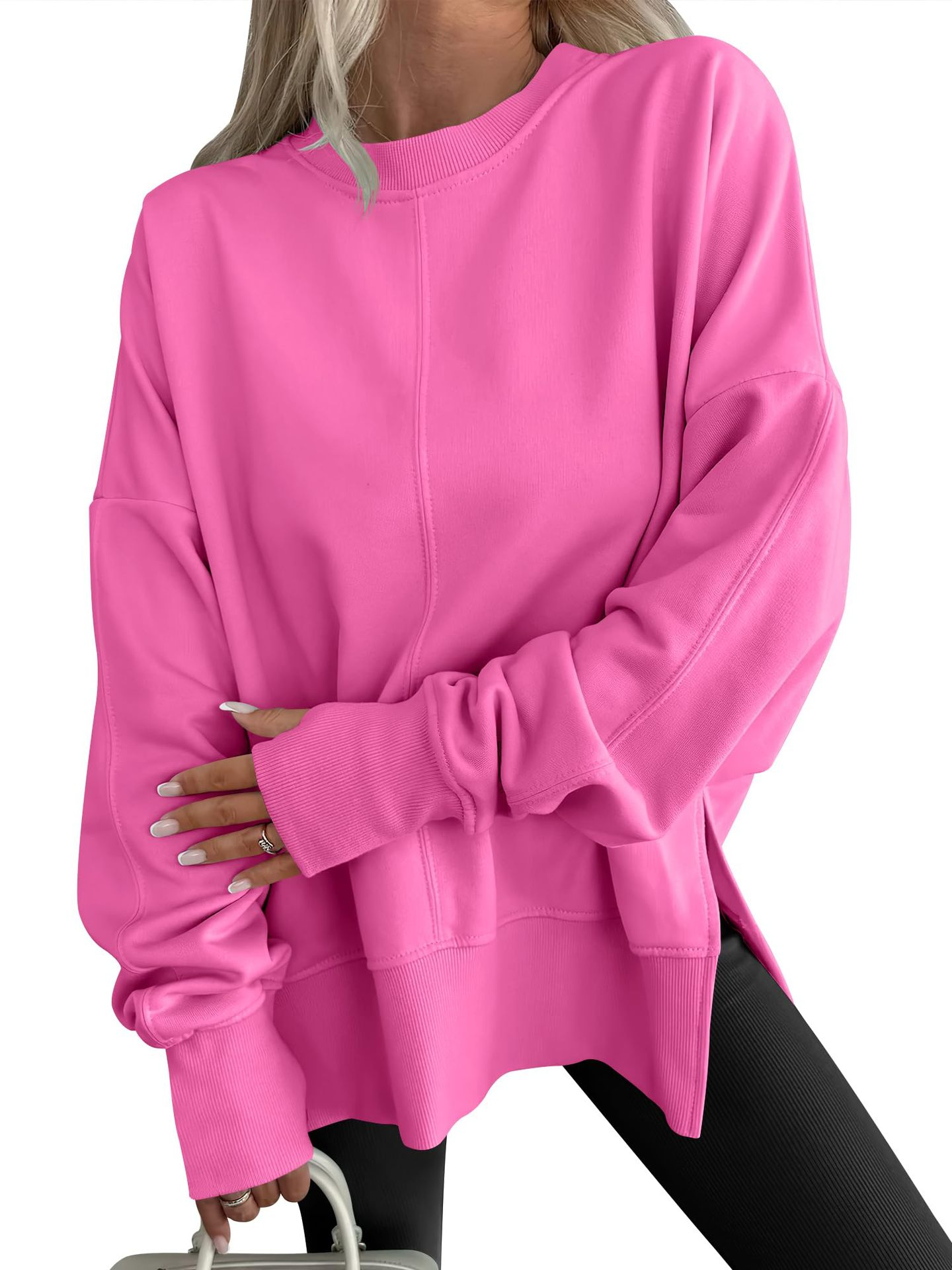 GWEN™ - Comfy Oversized Long Sleeve Sweatshirt