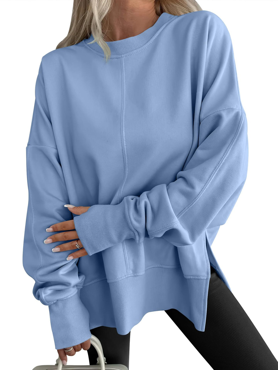 GWEN™ - Comfy Oversized Long Sleeve Sweatshirt